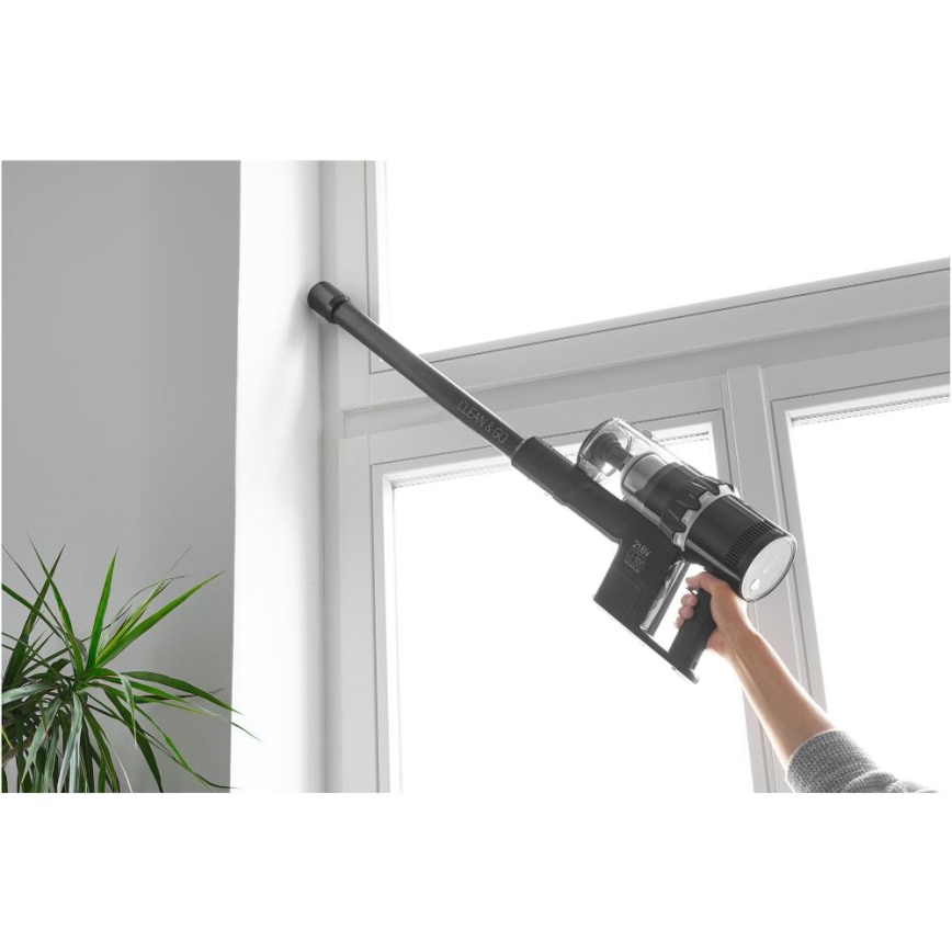 Sencor - Snoerloze steelstofzuiger 2in1 250W/2200 mAh zwart