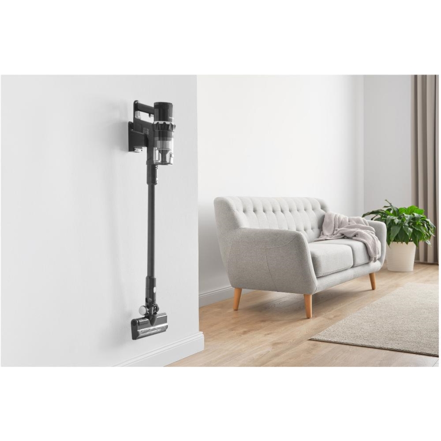 Sencor - Snoerloze steelstofzuiger 2in1 250W/2200 mAh zwart