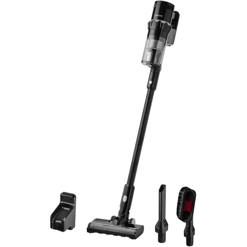 Sencor - Snoerloze steelstofzuiger 2in1 250W/2200 mAh zwart