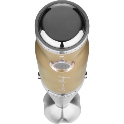 Sencor - Staafmixer 4in1 1200W/230V roestvrij staal/goud