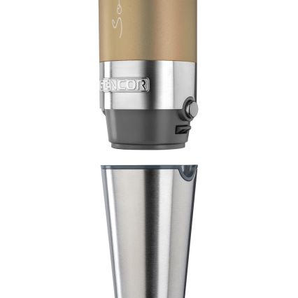 Sencor - Staafmixer 4in1 1200W/230V roestvrij staal/goud