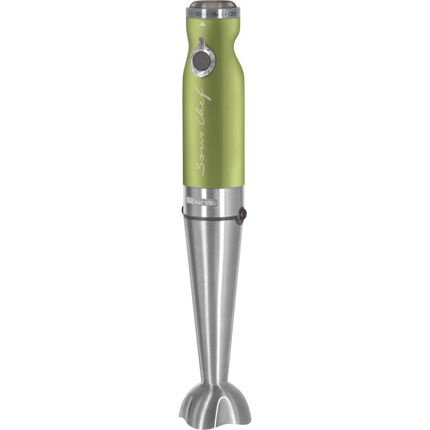 Sencor - Staafmixer 4in1 1200W/230V roestvrij staal/groen