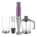 Sencor - Staafmixer 4in1 1200W/230V roestvrij staal/paars