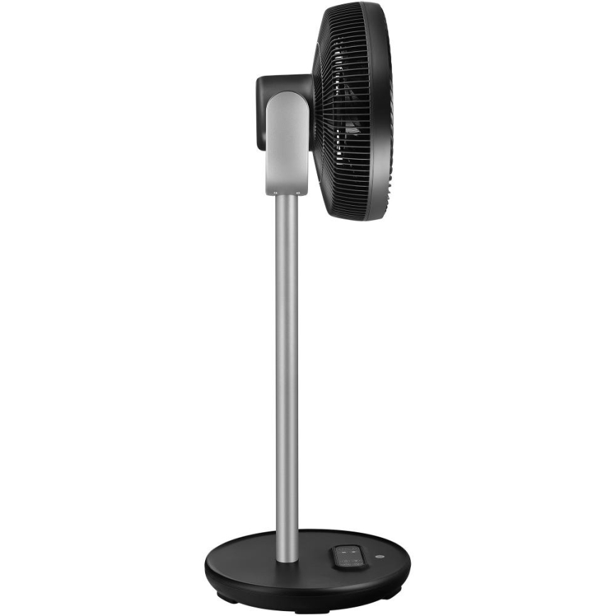 Sencor - Staande ventilator 3D UltraSilent 26W/230V Wi-Fi zwart + afstandsbediening