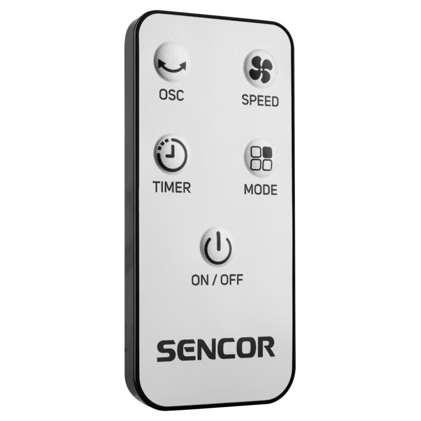 Sencor - Staande Ventilator 50W/230V zwart + afstandsbediening