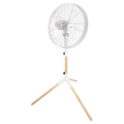 Sencor - Staande ventilator 50W/230V Ø 40 cm wit/beuk