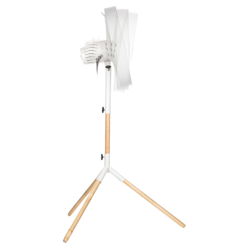 Sencor - Staande ventilator 50W/230V Ø 40 cm wit/beuk