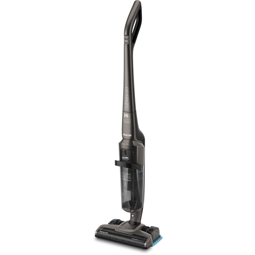 Sencor- Steelstofzuiger met elektrische roterende borstel en dweil 150W/36V 2150 mAh