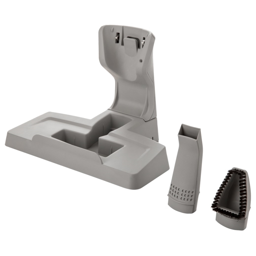 Sencor - Steelstofzuiger met met elektrische roterende borstel 2in1 70W/12V 1800 mAh wit/pink