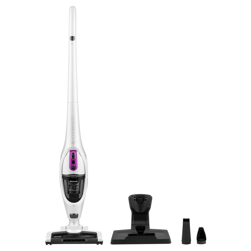 Sencor - Stok Stofzuiger 2in1 110W/14,8V 2200 mAh wit