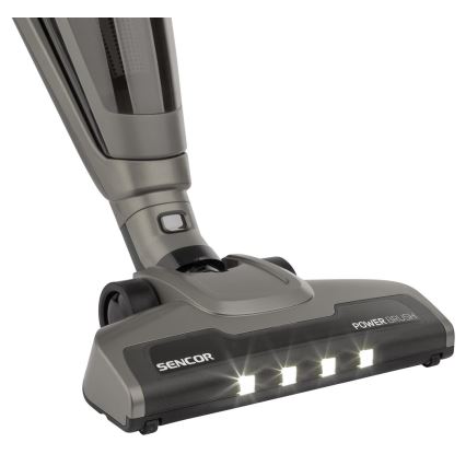Sencor - Stok Stofzuiger 2in1 110W/21,6V 2000 mAh grijs