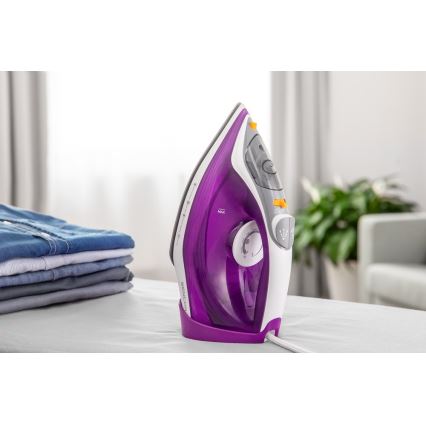 Sencor - Stoom Strijkijzer 2400W/230V paars/wit