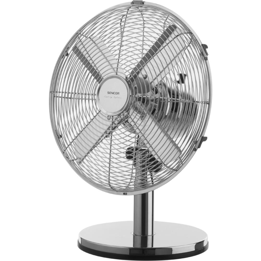 Sencor - Tafelventilator 35W/230V glanzend chroom