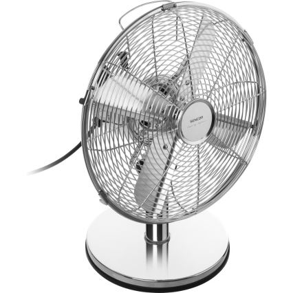 Sencor - Tafelventilator 35W/230V glanzend chroom