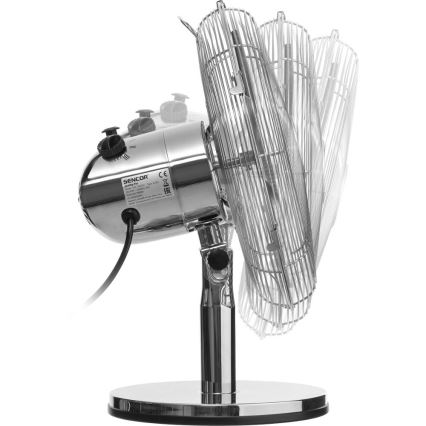 Sencor - Tafelventilator 35W/230V glanzend chroom