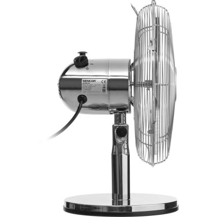 Sencor - Tafelventilator 35W/230V glanzend chroom