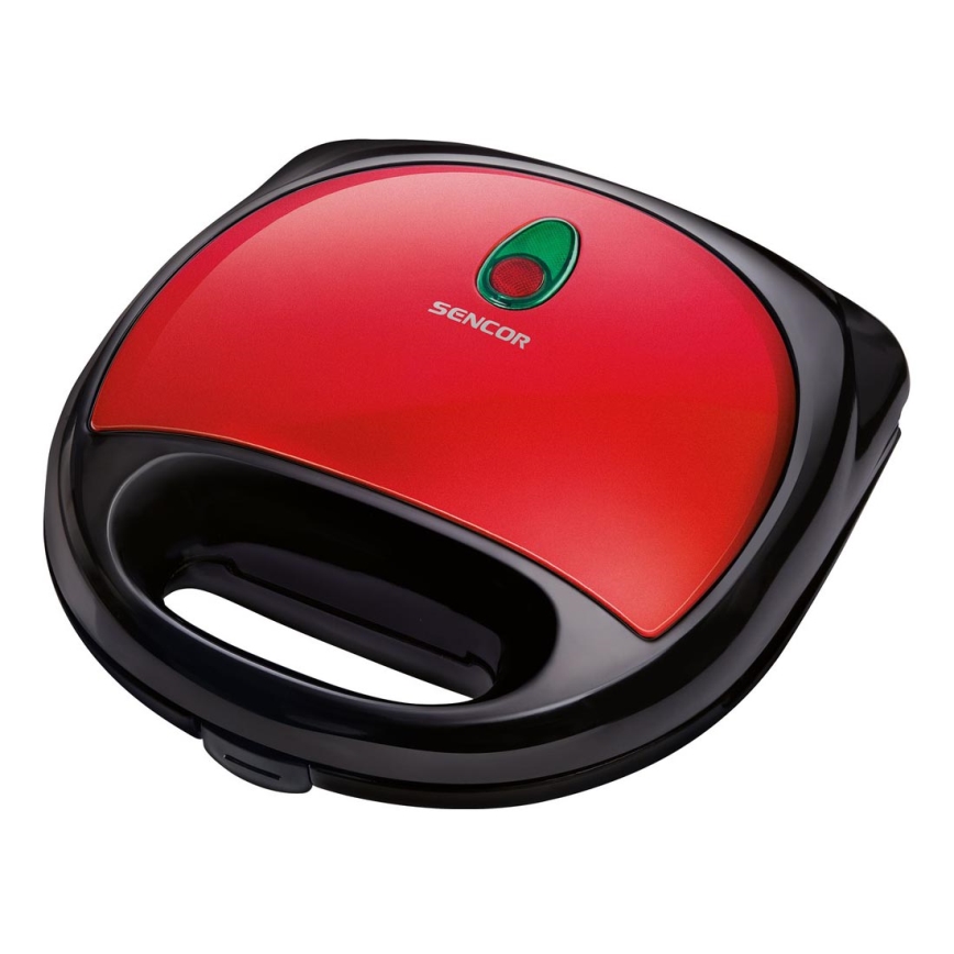 Sencor - Tosti Apparaat 700W/230V zwart/rood