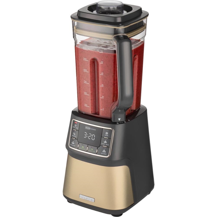 Sencor - Vacuüm tafelblender 1500W/230V goud