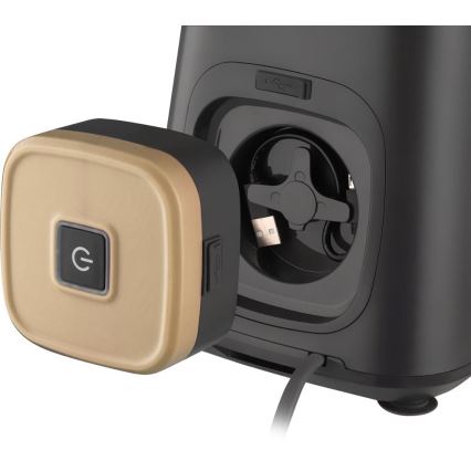 Sencor - Vacuüm tafelblender 1500W/230V goud