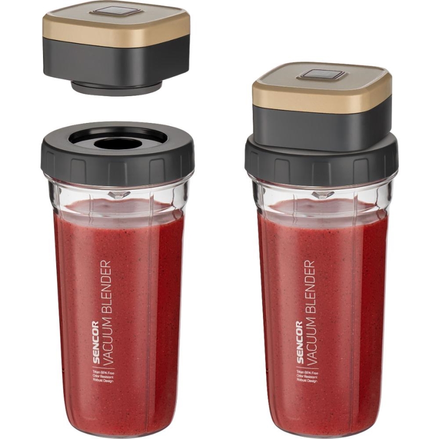 Sencor - Vacuüm tafelblender 1500W/230V goud