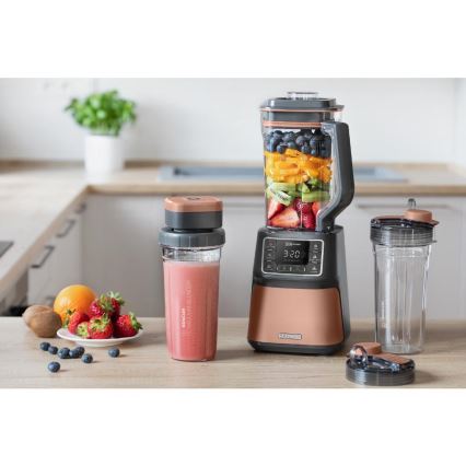 Sencor - Vacuüm tafelblender 1500W/230V koper