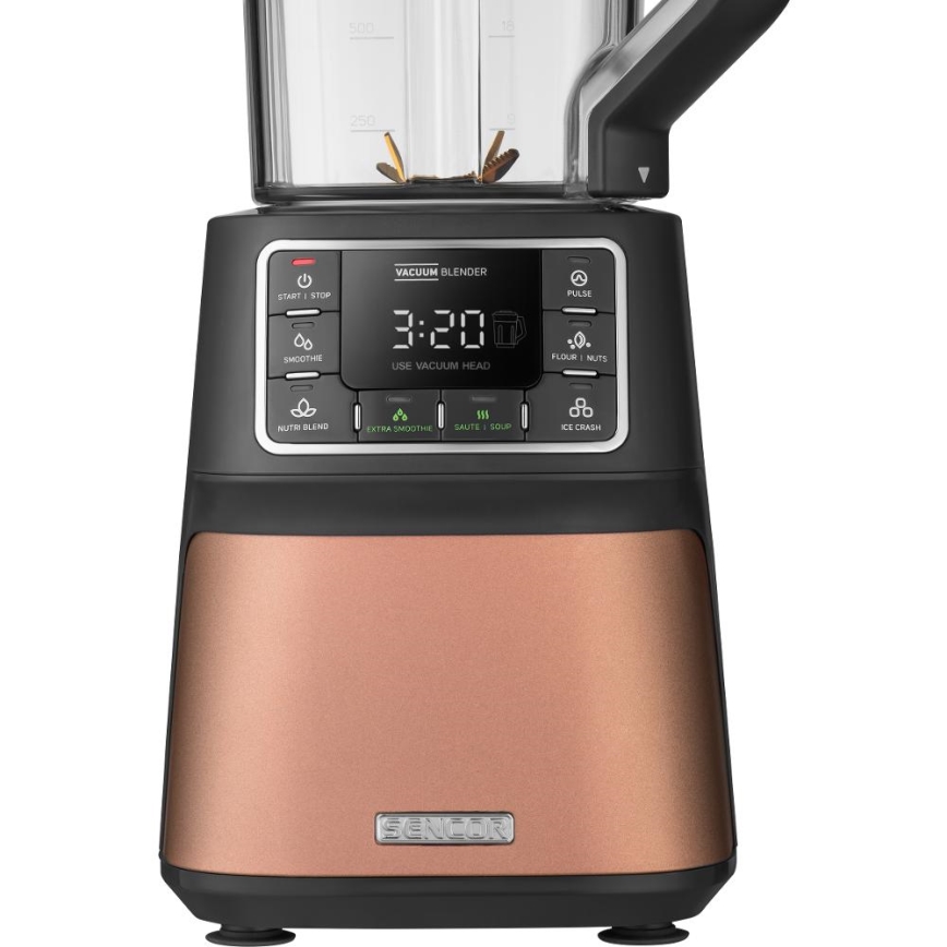 Sencor - Vacuüm tafelblender 1500W/230V koper