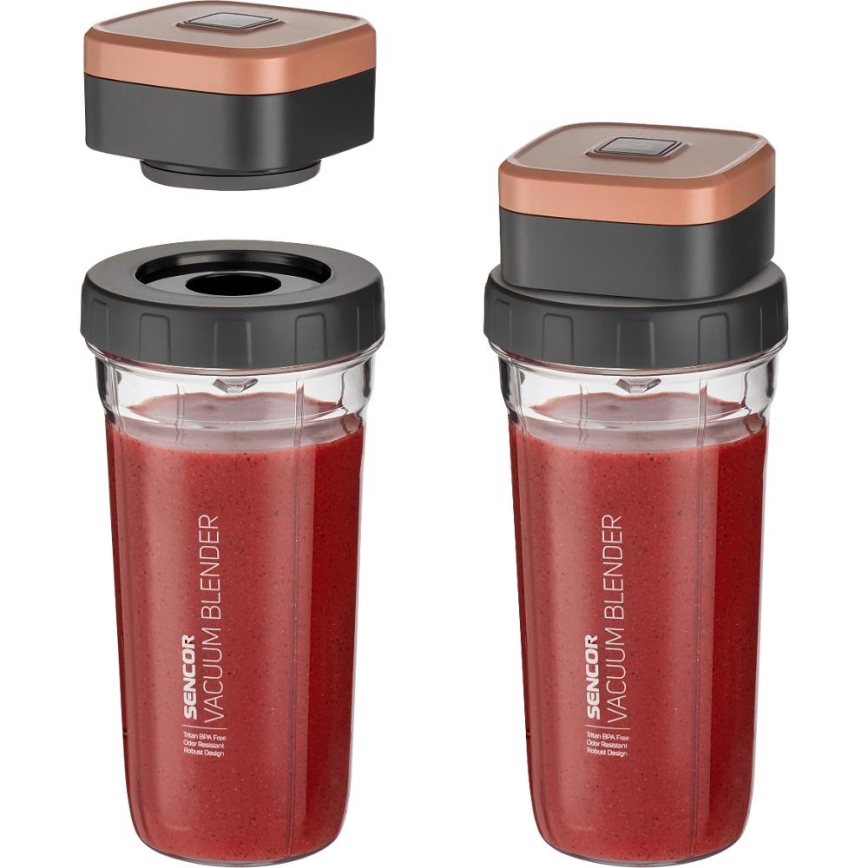 Sencor - Vacuüm tafelblender 1500W/230V koper