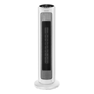 Sencor - Ventilator met keramisch verwarmingselement 2200 W / 230 V, Wi‑Fi, wit + afstandsbediening