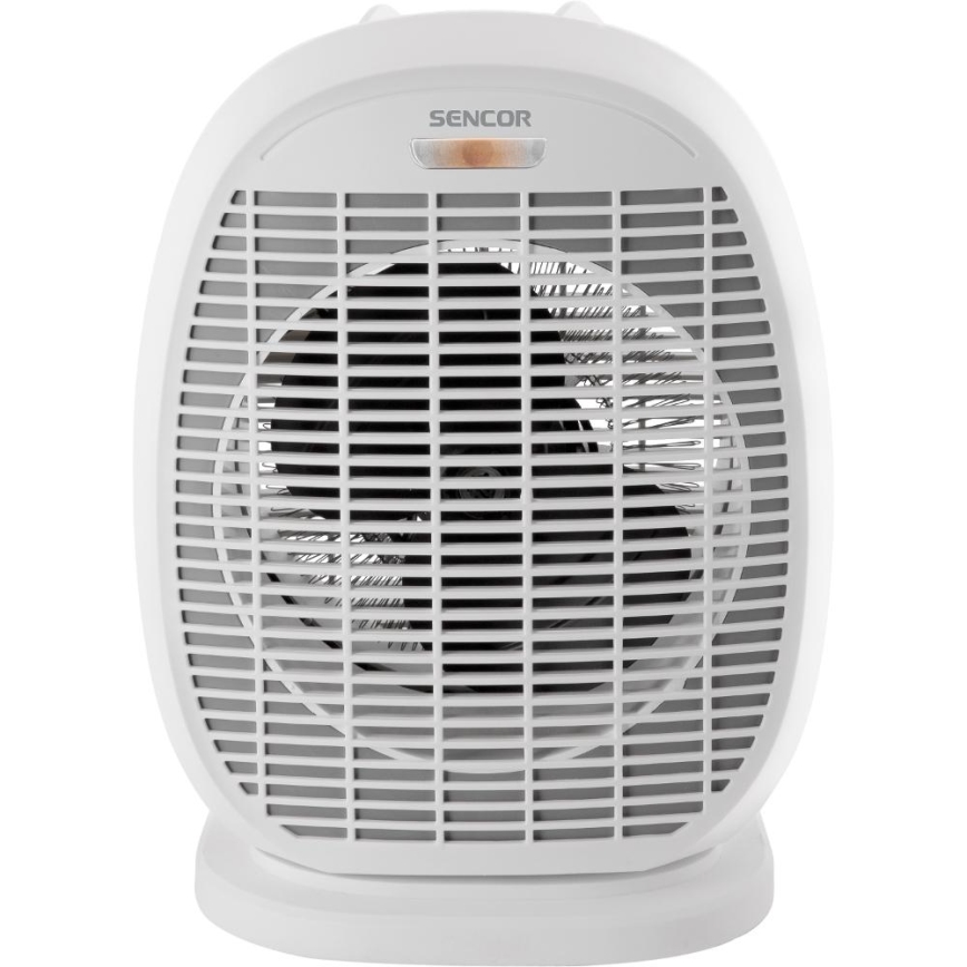 Sencor - Ventilator met verwarmingselement 1200/2000W/230V wit/grijs