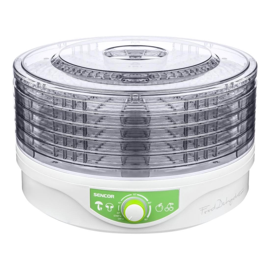 Sencor - Voedseldroger met thermoregulatie 250W/230V