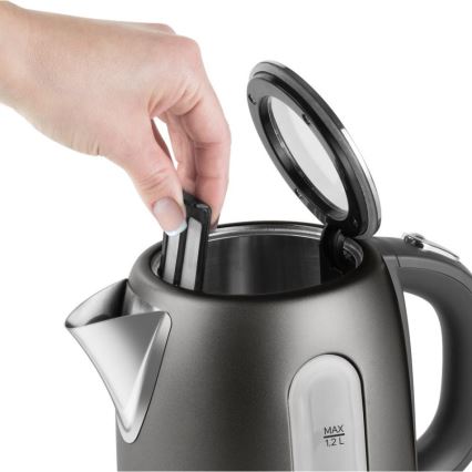 Sencor - Waterkoker 1,2 l 2150W/230V antraciet