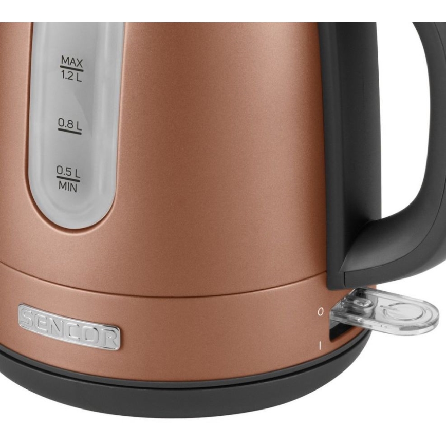 Sencor - Waterkoker 1,2 l 2150W/230V koper
