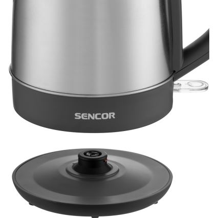 Sencor - Waterkoker 1,2 l 2150W/230V roestvrij staal