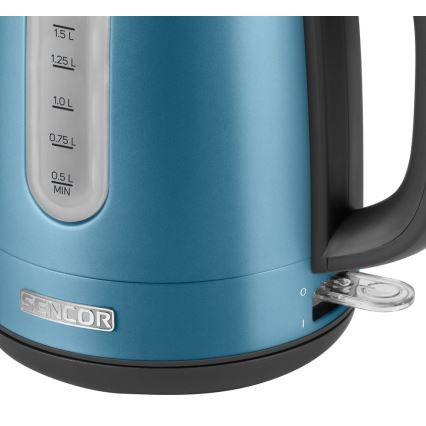 Sencor - Waterkoker 1,7 l 2150W/230V blauw