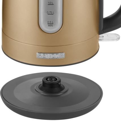 Sencor - Waterkoker 1,7 l 2150W/230V goud