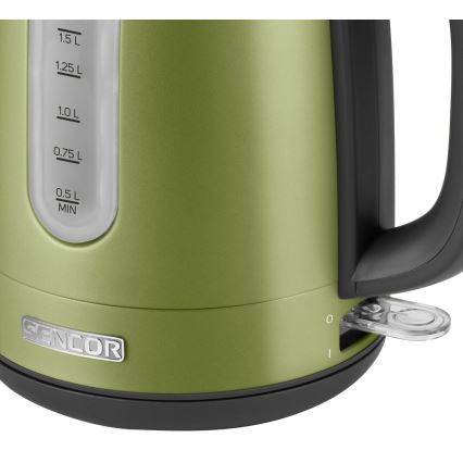 Sencor - Waterkoker 1,7 l 2150W/230V groen