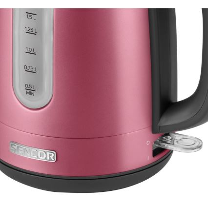 Sencor - Waterkoker 1,7 l 2150W/230V roze