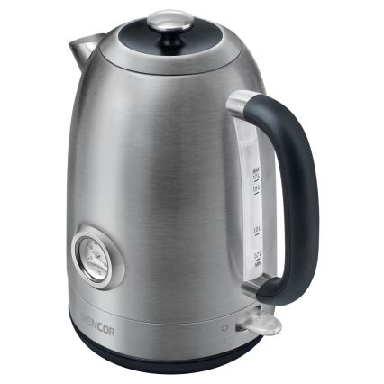 Sencor - Waterkoker 1,7 l 2200W/230V roestvrij staal