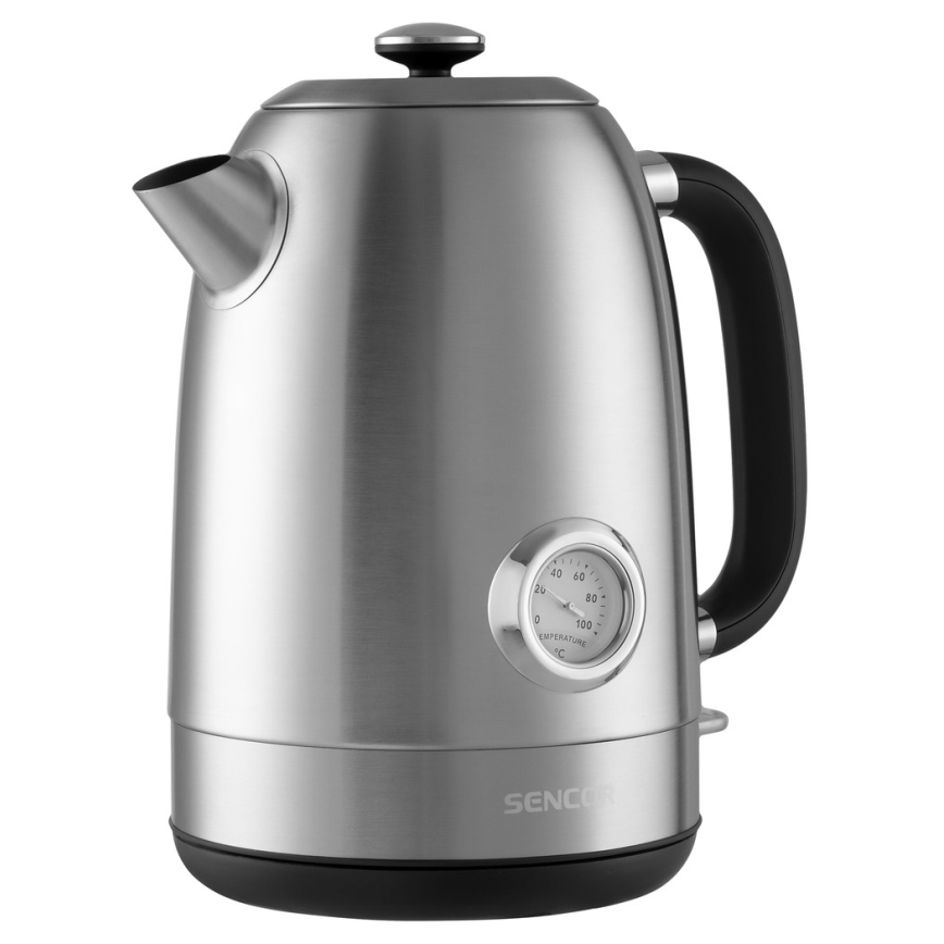 Sencor - Waterkoker 1,7 l 2200W/230V roestvrij staal