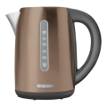 Sencor - Waterkoker met Thermoregulatie 1,7 l 2150W/230V bruin