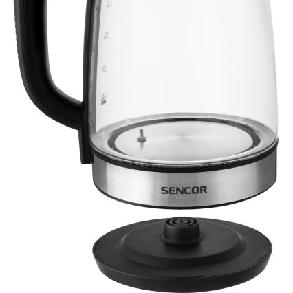 Sencor - Waterkoker met Thermoregulatie en LED Achtergrondverlichting 2 l 2200W/230V