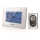 Sencor - Weerstation met LCD scherm en wekker 3xAA + 2xAAA wit