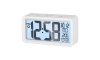 Sencor - Wekker met LCD-display en thermometer 2xAAA wit