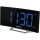 Sencor - Wekker met LED-display 1,5W/1xCR2032/5V zwart