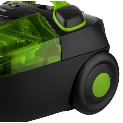 Sencor - Zak-loze Stofzuiger 1,5 l 890W/230V groen/zwart