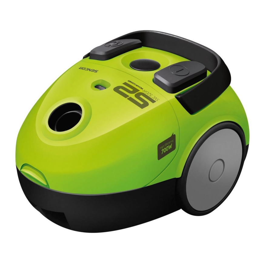 Sencor - Zak Stofzuiger 1,5 l 700W/230V groen