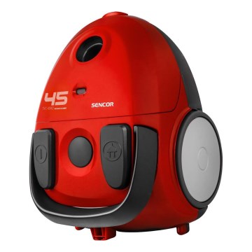 Sencor - Zakstofzuiger 1,5 l 850W/230V rood/zwart
