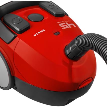 Sencor - Zakstofzuiger 1,5 l 850W/230V rood/zwart