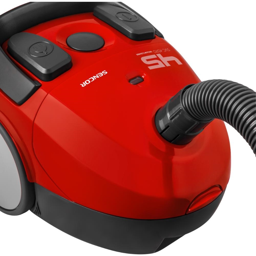 Sencor - Zakstofzuiger 1,5 l 850W/230V rood/zwart