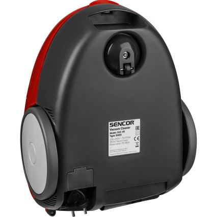 Sencor - Zakstofzuiger 1,5 l 850W/230V rood/zwart